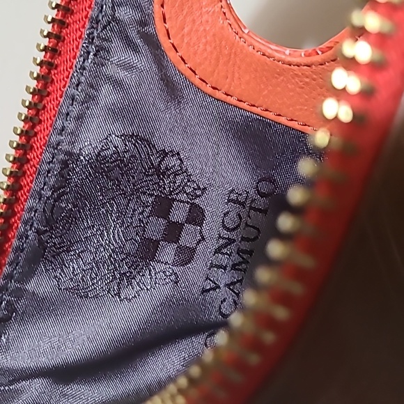 Vince Camuto Leather Monnogram Handbag - Picture 5 of 10